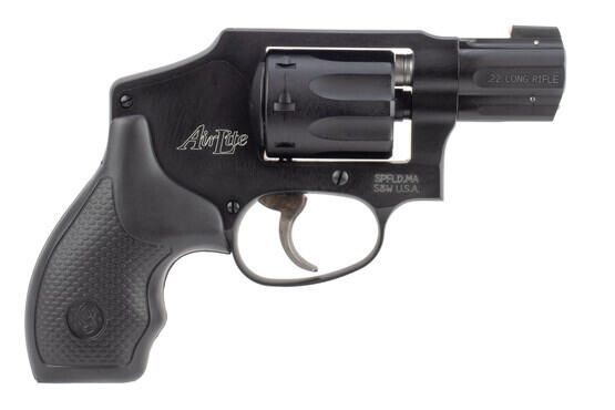 Smith & Wesson 43C 22LR 8 Round Revolver offers a snag-free internal hammer